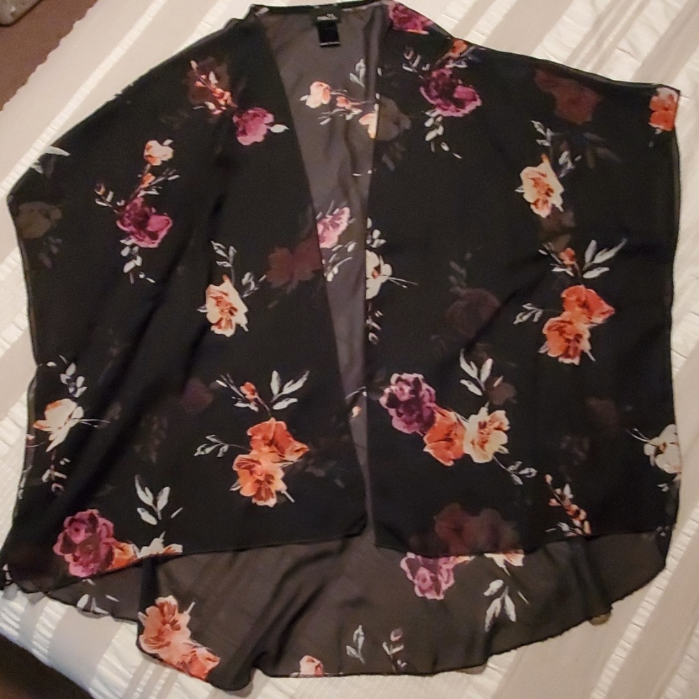 Floral print Kimono